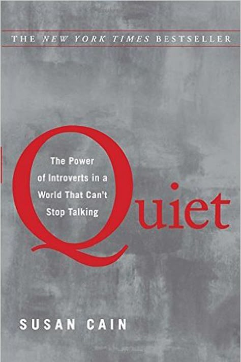 'Quiet' by Susan Cain Quiet The Power Of Introverts, Quiet Susan Cain, Power Of Introverts, The Power Of Introverts, Susan Cain, Silence Quotes, Extroverted Introvert, Life Changing Books, Book Worm