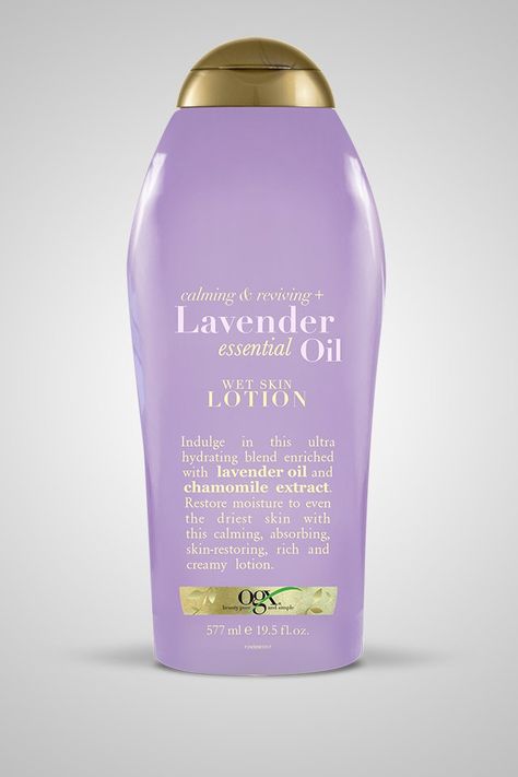 Ogx Hair Products, Lavender Body Lotion, Moisturizing Routine, Lavender Lotion, Oil Body Wash, Wet Skin, Bath And Body Works Perfume, Skin Lotion, Bath And Body Care