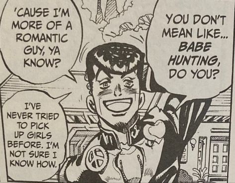 Jojo Manga Panels, Josuke Okuyasu, Higashikata Josuke, Anime Panels, Jojo Manga, Josuke Higashikata, Hirohiko Araki, Jojo Reference, Jojo Memes