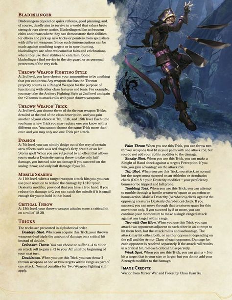 Rogue Archetypes, 5e Classes, Dnd Subclasses, Homebrew Classes, Dungeons And Dragons Rules, Dungeons And Dragons Races, Dnd Homebrew, Dnd Stories, D D Classes