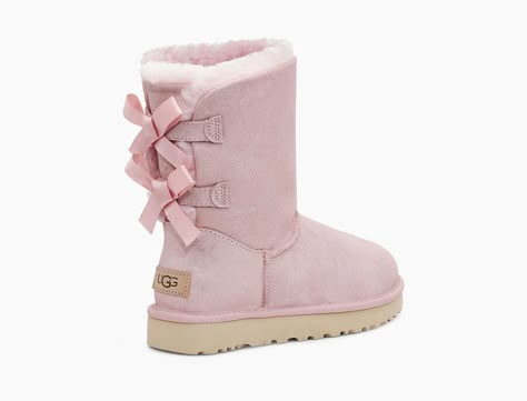 Ugg Boots With Bows, Ugg Bailey Boots, Pink Ugg Boots, Uggs With Bows, Ugg Store, Bailey Bow Uggs, Bow Boots, Bailey Bow, Pink Boots