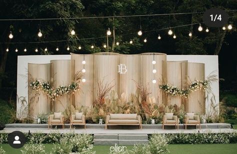 Indoor Wedding Decorations, Outdoor Wedding Backdrops, Engagement Stage Decoration, Reception Stage Decor, Reception Stage, Wedding Stage Backdrop, Wedding Stage Decor, Forest Theme Wedding, Reception Backdrop