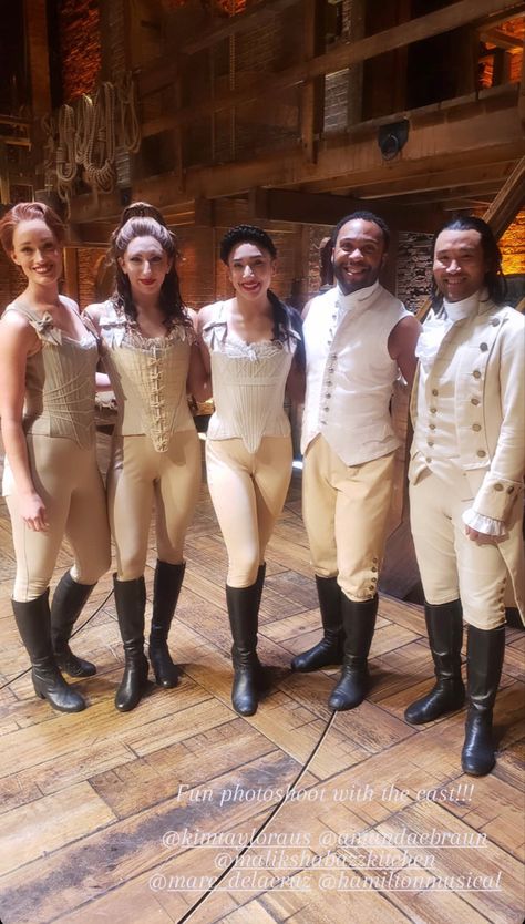 What To Wear To Hamilton Musical, Hamilton Ensemble, Hamilton Inspired Outfits, Hamilton Cosplay, Hamilton Costume, Theatrical Costumes, Hamilton Broadway, Dancer Costume, Stage Props