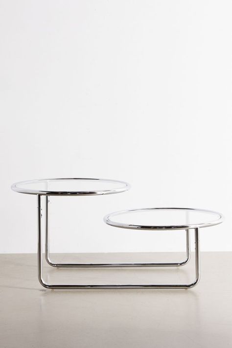 Metal accent table