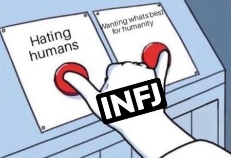 Infj Humor Dark, Infj Meme Funny, Infj Meme, Yes We Exist, Infj Traits, Infj Humor, Infj Problems, Infj Psychology, Infj Mbti