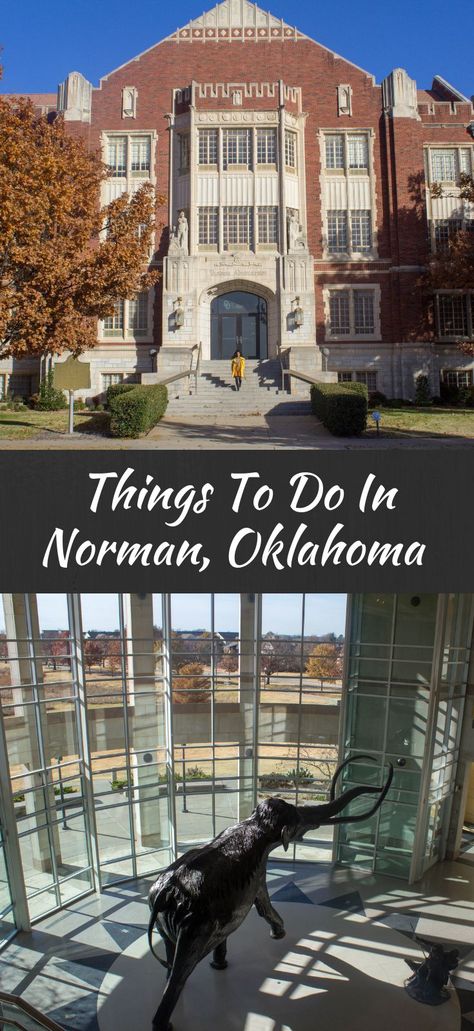 There are so many things to do in Norman, Oklahoma, I can't possibly list them all. But here's a start. Oklahoma State Parks, Arkansas Road Trip, Oklahoma Travel, Norman Oklahoma, College Visit, Oklahoma History, Travel Oklahoma, Oklahoma State University, University Of Oklahoma