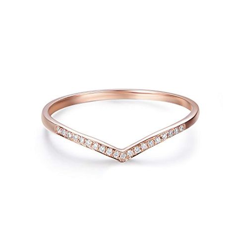 14K Gold Round Diamond Wedding Band V Shape Curved Wedding Ring Band ** Be sure to check out this awesome product. (This is an affiliate link) #weddingbands Wedding Jewelry Simple, Curved Wedding Ring, Round Diamond Wedding Band, Round Diamonds Wedding Band, Cheap Wedding Rings, Diamond Eternity Wedding Band, Jewelry Simple, Gold Bangles Design, Womens Jewelry