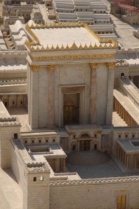 Temple mount in Jerusalem Beit Hamikdash, Third Temple, Solomons Temple, Jewish Temple, Temple Mount, Before The Fall, Bible History, Jewish History, The Romans