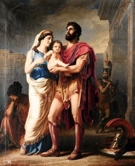 Hector and Achilles: Two Paths to Manliness | The Art of Manliness Hector Troy, Mythology Paintings, Classical Mythology, Art Of Manliness, Greek And Roman Mythology, Greek Mythology Art, Roman Mythology, Mythology Art, Greek Myths