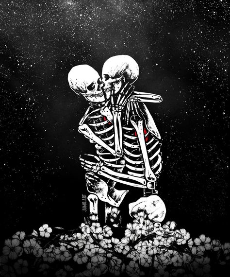 Betrayed Art, Skeletal Art, Skeletons Wallpaper Aesthetic, Colorful Skull Art, Skeleton Artwork, Skull Love, Skeleton Love, Mushroom Wallpaper, Cute Skeleton