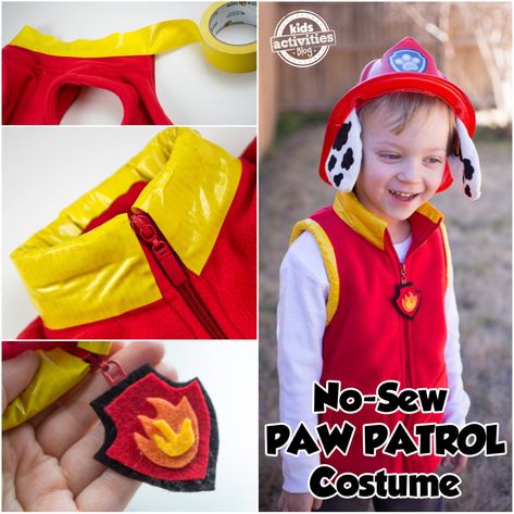 Marshall Paw Patrol Costume, Paw Patrol Kostüm, Marshall Halloween Costume, Paw Patrol Halloween Costume, Dog Costumes For Kids, Marshall Costume, Paw Patrol Costume, Paw Patrol Marshall, Marshall Paw Patrol