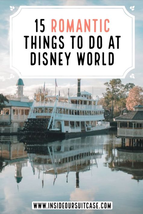 Disney World Honeymoon, Disney World For Adults, Disney Honeymoon, Disney Trip Planning, We Got Married, Romantic Things To Do, Disney Vacation Planning, Disney Dining Plan, Most Romantic Places