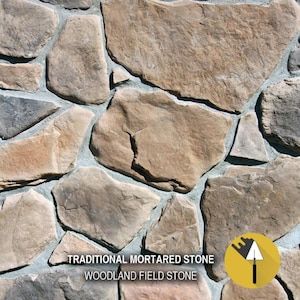 M-Rock Woodland Field 8-sq ft Manufactured Stone Veneer at Lowes.com Stones Fireplace, Rock Siding, Faux Stone Veneer, Stone Veneer Siding, Austin Stone, Hearth Stone, Manufactured Stone Veneer, Lake Ideas, Flat Stone