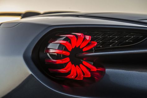 Aston Martin Vanquish Zagato Volante Tail Light - from the gallery: Automotive Exteriors - Tail Lights Aston Martin Vanquish Zagato, Industrial Design Trends, Aston Martin Vanquish, Shooting Brake, Concept Car Design, Car Projects, Transportation Design, Vehicle Design, Pebble Beach