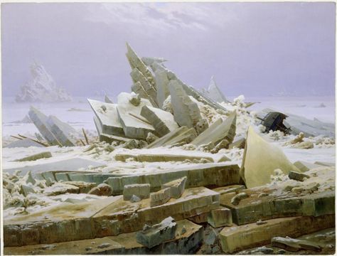 My Favourite Painting: Michael Sandle - Country Life Picasso Prints, Romanticism Artists, David Friedrich, Ice Art, Caspar David Friedrich, Piet Mondrian, Sea Art, Oil Painting Reproductions, Timeless Art