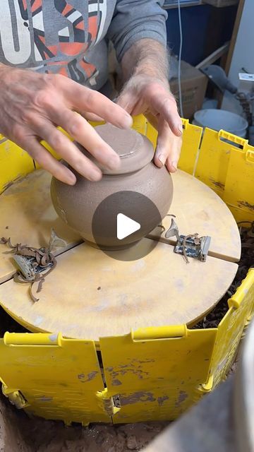 T. Robison Pottery on Instagram: "How I make teapot lids #teapottuesday #teapot #teapots #wheelthrown #wheelthrownpottery #handcraftedpottery" Teapot Pottery, Handcrafted Pottery, Pottery Teapots, Wheel Thrown Pottery, Wheel Thrown, Tea Pots, Ceramics, On Instagram, Instagram