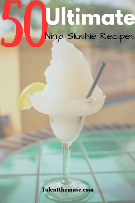 Discover the ultimate guide to Ninja slushie recipes! Explore 50 refreshing options, from family-friendly non-alcoholic drinks to exciting boozy slushies. Perfect for any occasion!" Ninja Slushy Recipe, Jello Slushies Recipe, Ninja Drink Recipes, Slushie Machine Alcohol Drinks, Pickle Slushie Recipe, Moonshine Slushies, Ninja Slushie Machine Recipes Alcohol, Ninja Slushie Recipes Christmas, Slushy Machine Recipes