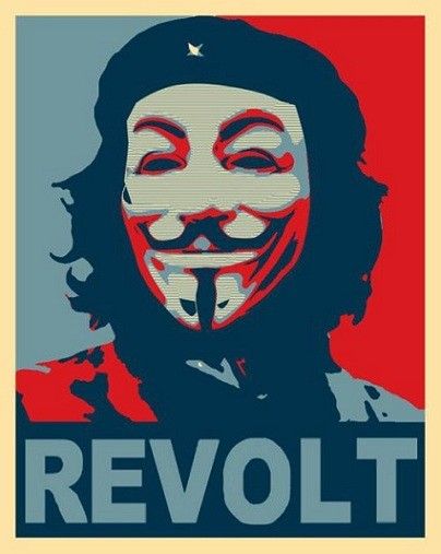 Revolt Anonymous Illustration, Question Authority, Funny Products, Stay Down, Guy Fawkes, Cool Words, Famous People, Mona Lisa, Che Guevara