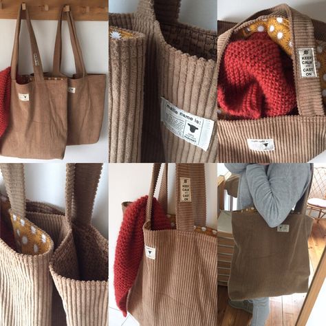 Ravelry, Burlap Bag, Diy And Crafts, Reusable Tote Bags, Couture, Tote Bag, Purses And Bags, Sewing, Crochet