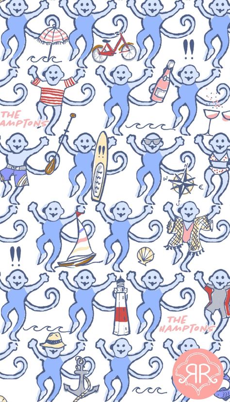 Roller Rabbit Christmas Wallpaper, Roller Rabbit Background, Roller Rabbit Wallpaper, Preppy Monkey, Fun Wallpapers, Rabbit Halloween, Iphone Wallpaper Preppy, Pencil Drawings Of Flowers, Rabbit Wallpaper