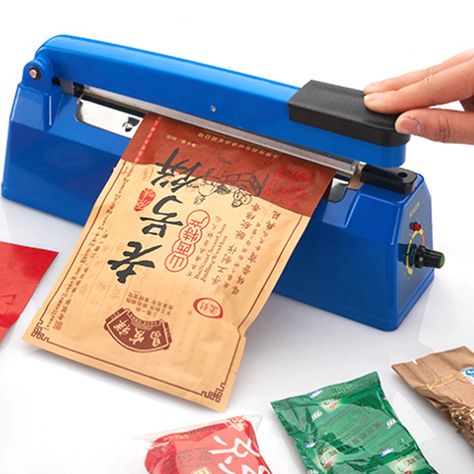 1pcs Creative Electric Heat Sealing Machine Vegatable Fruit Tool Clips Food Bag Package Sealer Capper Kitchen Home Accessories Confectionery Packaging, Bag Sealer, Preserve Food, Mini Hand Bag, Food Bag, Types Of Plastics, Welding Machine, Preserving Food, Bag Packaging