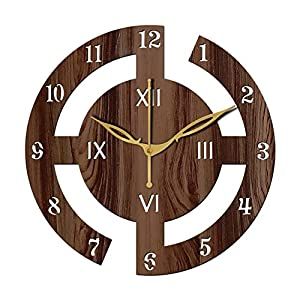 Wall Clock Wooden, Diy Clock Wall, Clock Wall Art, Clock Art, Clock Wall, Wooden Wall Clock, Diy Clock, Creative Wall, Wooden Clock