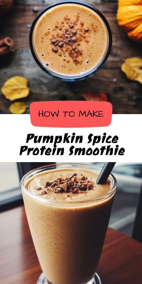 Sip into fall with this delicious Pumpkin Spice Protein Smoothie, packed with seasonal flavors and protein! Perfect for breakfast or as a post-workout snack, this creamy blend of pumpkin puree, vanilla protein, and warming spices will keep you energized. Quick and easy to make in just 5 minutes! #PumpkinSpice #ProteinSmoothie #HealthyLiving #FallFlavor #SmoothieRecipe Pumpkin Puree Recipes Healthy, Pumpkin Custard Pie Recipe, Pumpkin Spice Smoothie Recipe, Pumpkin Protein Smoothie, Pumpkin Smoothie Healthy, Healthy Autumn, Pumpkin Spice Smoothie, Pumpkin Puree Recipes, Apple Pie Smoothie