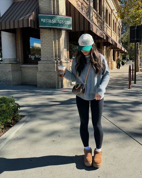 here’s to fall vibes (finally), comfy fits & hometown coffee dates 🍂🧸☕️🍁 #comfyoutfits #fallfashioninspo #fallstyleinspo #fallstyling #fallfashiontrends #fallfashions #styleinspired #casualstyles #coffeedates #casualootd #coffeeootd casual fall outfit, fall vibes, fall fashion inspo, easy casual ootd Outfit With Ball Cap, Outfits With Ball Caps, Casual Fall Outfit, Casual Ootd, Coffee Dates, Outfit Fall, Fall Fashion Trends, Casual Fall Outfits, Comfy Fits