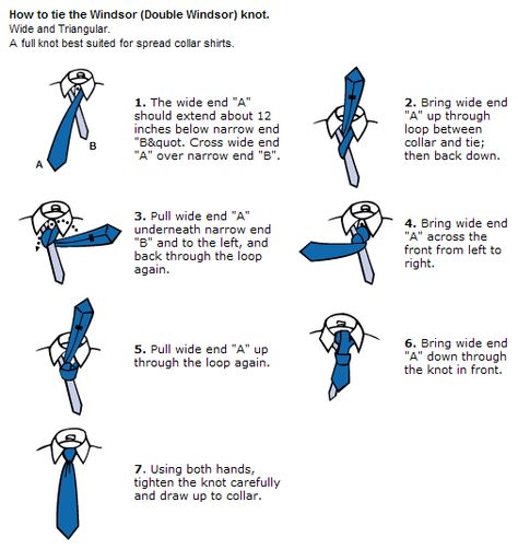 double_windsor_knot Double Windsor Knot, Four In Hand Knot, Double Windsor, College Lectures, Cravat Tie, 4 H Club, Windsor Knot, Shanty Town, Interview Attire