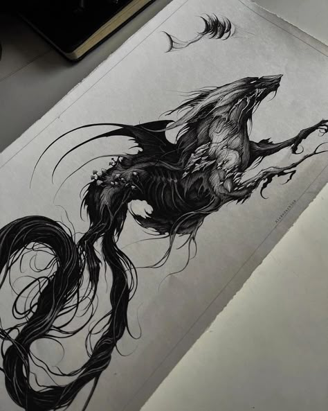 Spine Drawing, Pokemon Tattoos, Pokemon World, 16 Tattoo, Medusa Art, Fox Artwork, Fantasy Tattoos, Metal Puzzles, Surreal Photos