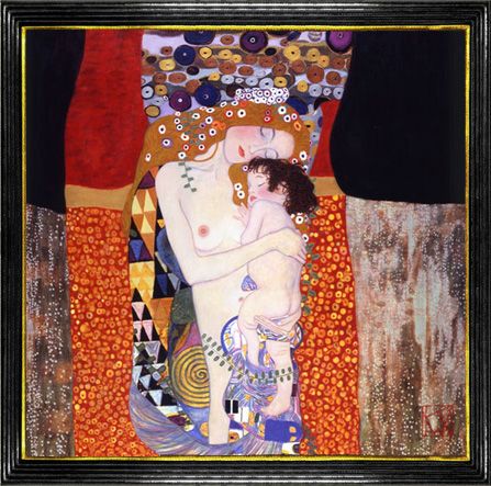 Mother and Child (Quote) Sacred Motherhood, Crunchy Parenting, Motherhood Artwork, Bed Sharing, Art Klimt, Mother And Child Painting, Mother Hood, Breastfeeding Art, Family Bed