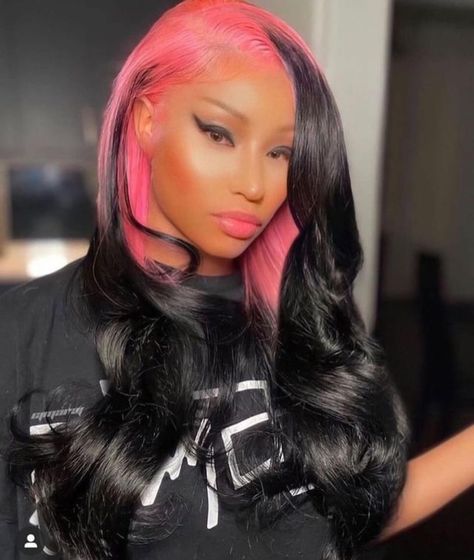 Nicki Minaj Wig, Chinese Bangs, Nicki Minaj Hairstyles, Tiktok Likes, Short Pixie Wigs, Hair Colorful, Hd Lace Wigs, Human Hair Wigs Blonde, Hair Extentions