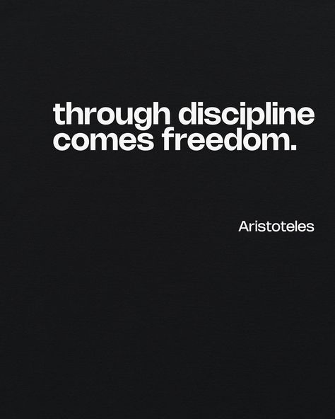 #discipline Discipline Is Freedom, Discipline Freedom, Gentleman, On Instagram, Quick Saves, Instagram