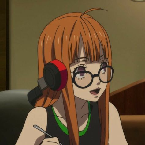 Ginger Anime, Futaba Sakura, Adventure Time Girls, Random Pfp, Digital Art Illustration, Aesthetic Gif, Oui Oui, Anime Character Drawing, Manga Characters