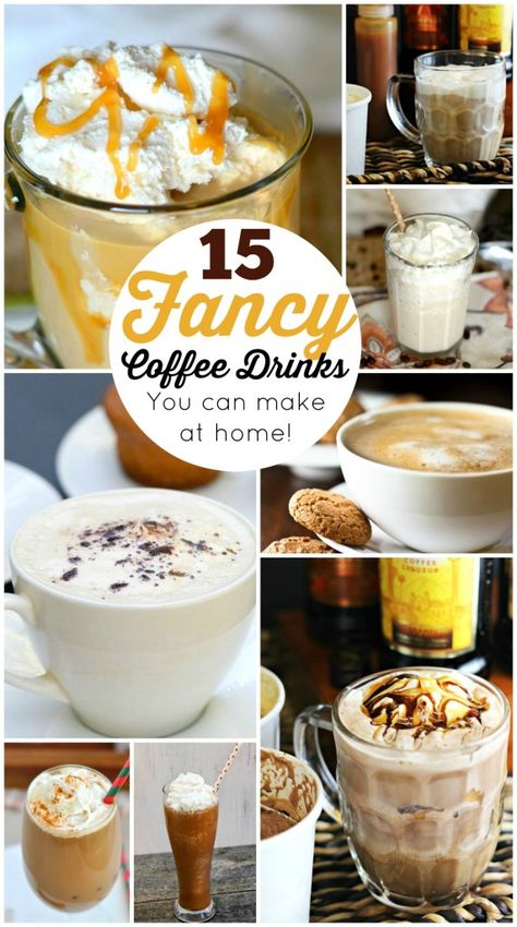 Gourmet Coffee Recipes, Coffee Recipes At Home, Fancy Coffee Drinks, Expensive Coffee, Cinnamon Coffee Cake, Coffee Facts, Espresso Drinks, Coffee Cake Recipes, Coffee Drink Recipes