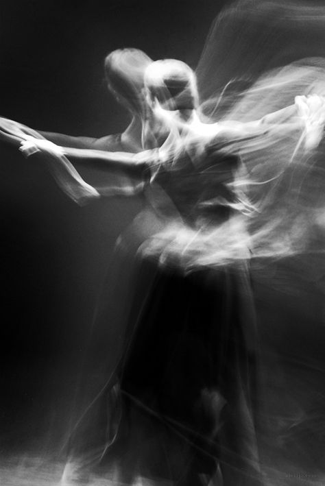 Wings by Alesja Popova. | movement | dance | freedom | ballet | angel | dancer | bw | long exposure | www.republicofyou.com.au Ballet Design, Movement Photography, Motion Photography, Slow Shutter, Winter Inspiration, Long Exposure Photography, Dancing In The Dark, Dance Movement, Black And White Photograph