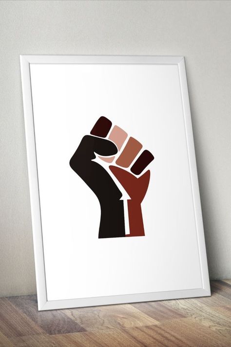 Mace Designs, Tapestry Pictures, Social Worker Office Decor, Paint And Drink, Black Lives Matter Art, African American Artwork, Protest Art, Afro Art, Hand Art