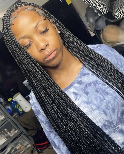 Hairstyles For The First Day Of School, Braids Twist Hairstyles, First Day Of School Hairstyles, Middle School Hairstyles, Braids Protective Styles, School Braids, Protective Braids, Baddie Hair, Box Braid Hair