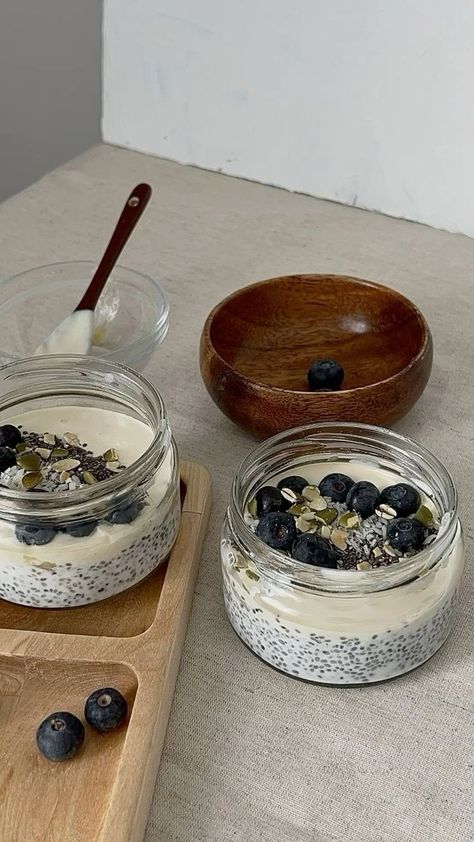 Cafe Breakfast Menu Ideas, Sommer Mad, Healthy Lifestyle Food, Food Aesthetics, Healthy Food Dishes, Healthy Food Motivation, Health Is Wealth, Chia Pudding, Food Obsession