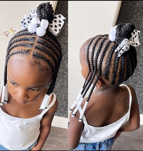 Trending Kids Hairstyles, Black Toddler Cornrow Hairstyles Girl, Braids Toddler Girl Black, Girl Toddler Hairstyles Black, Black Toddler Hairstyles Girl Braids Natural Kids, Kids Braiding Hairstyles Black, Braid Hairstyles For Toddler Girls Black, Little Black Girls Braided Hairstyles For Kids Natural, Braided Natural Hairstyles For Kids