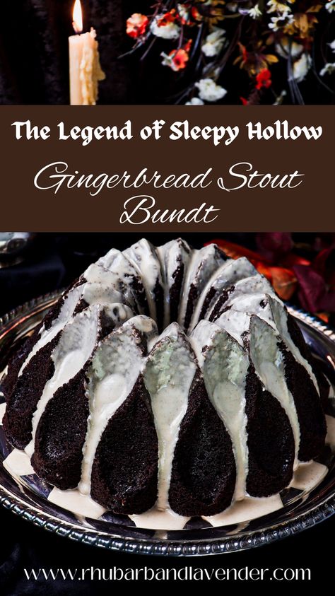 Legend Of Sleepy Hollow Food, Sleepy Hollow Feast, Sleepy Hallow Recipes, Sleepy Hollow Food, Sleepy Hollow Dinner Party, Sleepy Hollow Recipes, Legend Of Sleepy Hollow Recipes, Sleepy Hollow Party, Gingerbread Bundt Cake