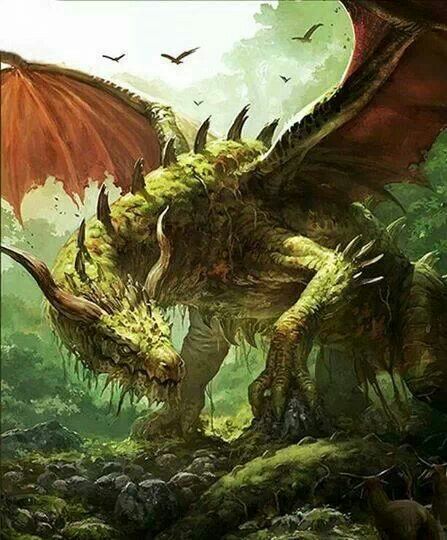 Ancient forest dragon Forest Dragon, Elemental Dragons, Old Dragon, Legendary Dragons, Ancient Dragon, Mythical Dragons, Dragon Rpg, Fantasy Beasts, Dragon Pictures