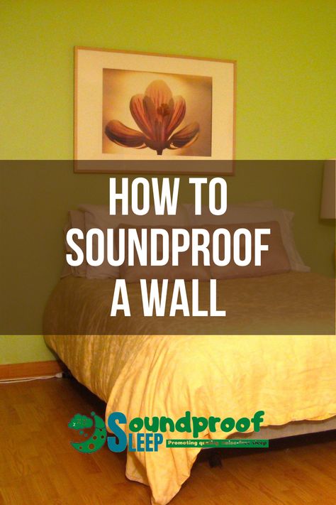 Looking to stop noise into your bedroom? Learn, in this post, how you can soundproof an existing wall and stop noise from your disrupting sleep. Bedroom Soundproofing Ideas, Noise Cancelling Wall, Noise Reduction Panels, Sound Barrier Wall, Soundproofing Walls, Soundproofing Material, Cottagecore Living, Acoustic Fabric, Soundproof Room