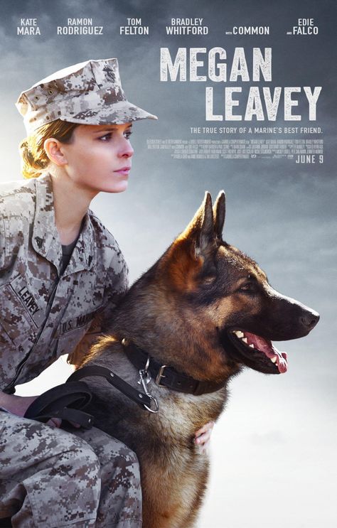 Megan Leavy Megan Leavey, Military Working Dogs, Dog Movies, Kate Mara, Movies 2017, Tom Felton, Ramones, Film Serie, Great Movies