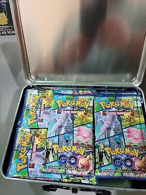 Top Seller for 72x Pokemon TCG GO Booster Packs Factory Sealed & Tin, Toys Fnaf Wallpapers, Pokemon Plush, Pokemon Trading Card Game, New Pokemon, Tin Toys, Pokémon Tcg, Trading Cards Game, 25th Anniversary, Pokemon Cards