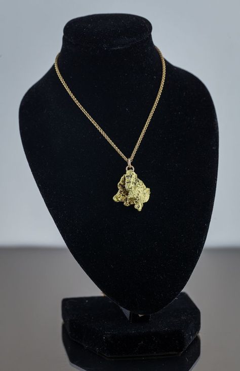 Gold Nugget Nugget Jewelry, Gold Nugget Jewelry, Buying Gold, Gold Nugget, A Lot Of People, Jewelry Gold, Get One, Jewelry Stores, Pendant Jewelry