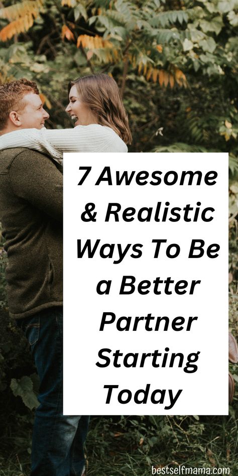 These tips are all about how to be a better partner. And being a better partner will without a doubt help your relationship grow and thrive. See how these ideas can help you become a better partner and build the best relationship possible starting today. #howtobeabetterpartner #marriage #marriagehelp #marriagetips #marriageadvice #relationships #buildabetterrelationship How To Be Better For Your Partner, Being A Better Partner Relationships, How To Be A Good Partner Relationships, How To Be A Better Communicator In A Relationship, How To Love Your Partner Better, How To Have A Better Relationship, How To Make Your Relationship Better, Being A Better Partner, Being Put Together