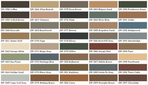 Behr Deck Over Color Chart | ... Behr Interior Paint, Chart, Chip, Sample, Swatch, Palette, Color Deckover Colors, Behr Deck Over Colors, Behr Exterior Paint Colors, Deck Painting, Behr Exterior Paint, Deck Cover, Floor Paint Colors, Valley House, Brown Paint Colors