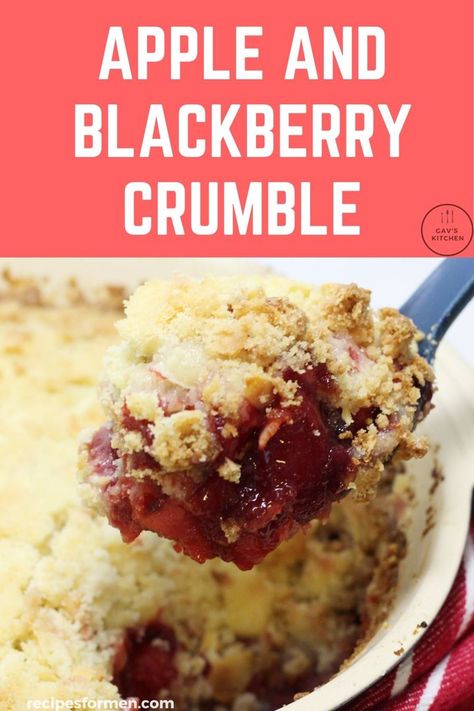 Apple Blackberry Crumble Pie, Apple Blackberry Betty, Blackberry Apple Cobbler, Apple Blackberry Pie, Apple And Blackberry Crumble, Blackberry Crumble Recipe, Chocolate Covered Banana Bites, Blackberry Crisp, Blueberry Crumble Bars