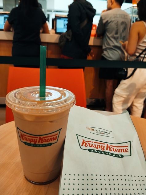 Signature classic iced coffee Krispy Kreme, Iced Coffee, Coffee, The Originals